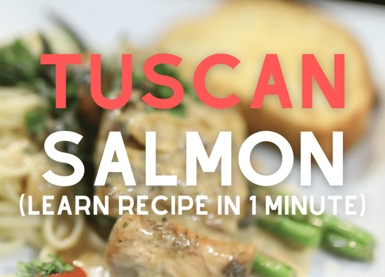Chef Taylor from Kenna’s Kreations Cooks Mouthwatering Tuscan Salmon Dish (30 Minute Meal)